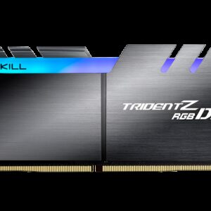 זכרון איכותי למחשב נייח G.Skill DDR4 F4-3200C14D-64GTZDC 2x32GB 3200MHz TridentZ RGB DC