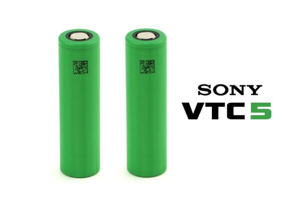 זוג סוללות ליתיום איכותיות 18650 Sony VTC5 2600mAh 3.6V